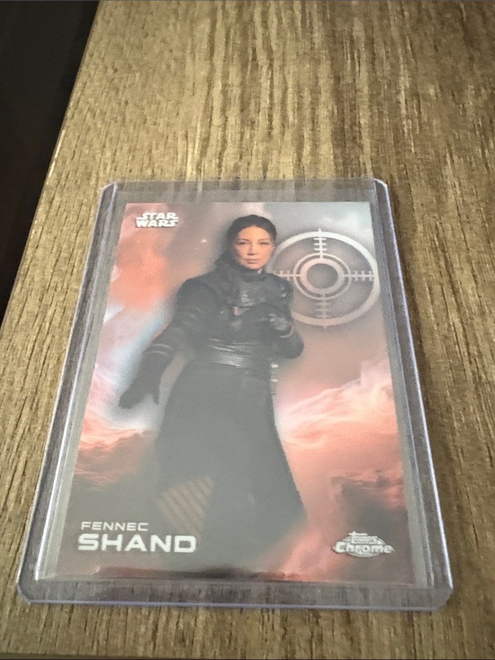 Topps Chrome Star Wars Fennec Shand Card